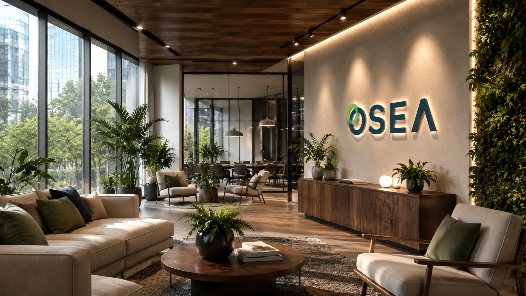 Modern OSEA office workspace